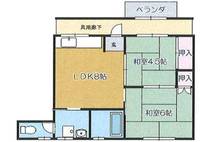 兵庫県神戸市長田区御船通1丁目(マンション)の賃貸物件の間取り