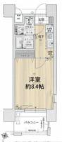 兵庫県神戸市東灘区深江本町3丁目(マンション)の賃貸物件の間取り