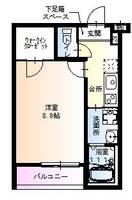 兵庫県尼崎市若王寺2丁目(アパート)の賃貸物件の間取り