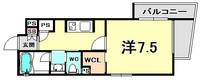 兵庫県神戸市中央区元町通6丁目(マンション)の賃貸物件の間取り