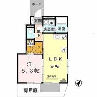 セジュール名谷Ⅱの間取り