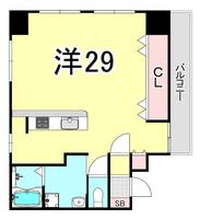 物件の間取り画像