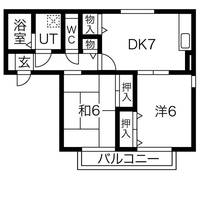 物件の間取り画像