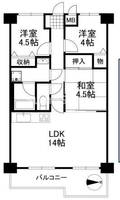 物件の間取り画像