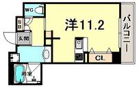 インぺリアル新神戸の間取り