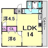 物件の間取り画像