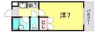 兵庫県神戸市須磨区大池町4丁目(マンション)の賃貸物件の間取り