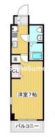 兵庫県神戸市長田区北町2丁目(マンション)の賃貸物件の間取り