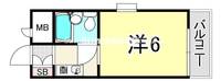 兵庫県尼崎市南武庫之荘3丁目(アパート)の賃貸物件の間取り