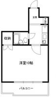 兵庫県神戸市兵庫区今出在家町2丁目(マンション)の賃貸物件の間取り