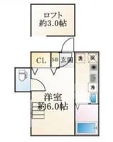 兵庫県神戸市灘区篠原本町5丁目(アパート)の賃貸物件の間取り