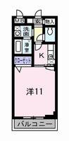 兵庫県神戸市須磨区車(マンション)の賃貸物件の間取り