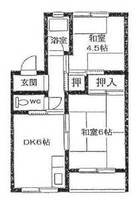 兵庫県神戸市灘区原田通3丁目(マンション)の賃貸物件の間取り