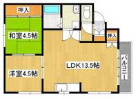 岩永ハイツの間取り