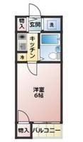 五色山ハイツの間取り
