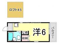 兵庫県尼崎市塚口本町3丁目(アパート)の賃貸物件の間取り