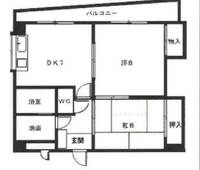 物件の間取り画像