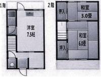 兵庫県神戸市垂水区東垂水2丁目(一戸建)の賃貸物件の間取り