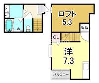 ポラリス武庫川東2の間取り