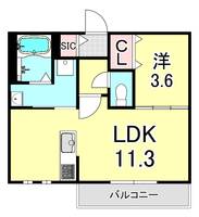 物件の間取り画像