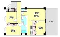 ライオンズマンション夙川の間取り