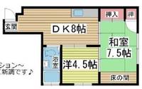 元町コーポラスの間取り