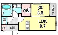 物件の間取り画像