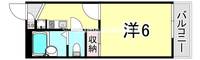 兵庫県尼崎市南塚口町3丁目(アパート)の賃貸物件の間取り