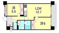 物件の間取り画像