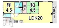 物件の間取り画像