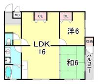 物件の間取り画像