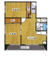 再度ハイツの間取り