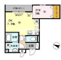 兵庫県神戸市東灘区青木6丁目(アパート)の賃貸物件の間取り