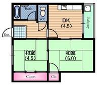 物件の間取り画像