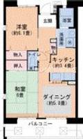 URパークタウン西武庫 11号棟の間取り