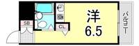 兵庫県神戸市東灘区本山中町2丁目(マンション)の賃貸物件の間取り