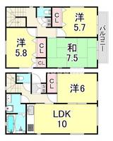 物件の間取り画像