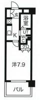 兵庫県神戸市中央区中山手通4丁目(マンション)の賃貸物件の間取り