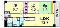 物件の間取り画像