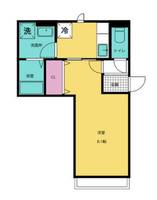 兵庫県神戸市長田区大谷町3丁目(アパート)の賃貸物件の間取り