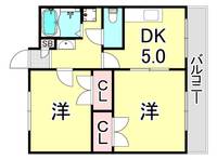 物件の間取り画像