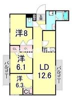 物件の間取り画像