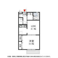 兵庫県神戸市灘区国玉通3丁目(アパート)の賃貸物件の間取り