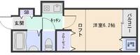 兵庫県神戸市灘区将軍通3丁目(アパート)の賃貸物件の間取り