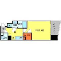 大阪府大阪市浪速区元町1丁目の賃貸マンションの間取り