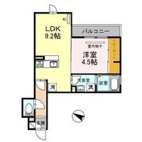兵庫県神戸市中央区下山手通8丁目(アパート)の賃貸物件の間取り