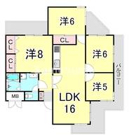 物件の間取り画像