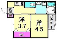 物件の間取り画像