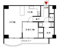 エルジャン芦屋の間取り