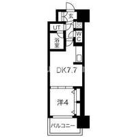 大阪府大阪市浪速区元町2丁目(マンション)の賃貸物件の間取り